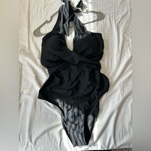 Black Plus Size swimsuit